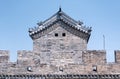 Great wall of china brick archery tower