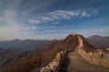 The Great Wall of China mountain pathway at Jiankou