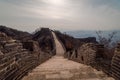 The Great Wall of China stair pathway at Jiankou