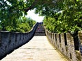 The Great Wall of China, tourists and nature