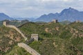 Great Wall of China JinShanLing Royalty Free Stock Photo