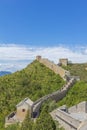 Great Wall of China JinShanLing Royalty Free Stock Photo