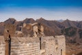 Great wall of china in jinshanling