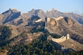 Great Wall of China Jinshanling-Simatai Section Royalty Free Stock Photo