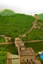 Great Wall of China overlook in portrait