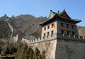 The Great Wall of China. This section of the Great Wall is at Juyongguan near Beijing. Royalty Free Stock Photo