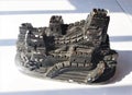 Great wall of China sculpture antique made with precious natural stone