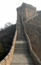 The Great Wall of China. This section of the Great Wall is at Jinshanling near Beijing. Royalty Free Stock Photo