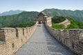 Great Wall of China in Summer Royalty Free Stock Photo