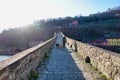 the great wall image taken in ponte del diavolo, borgo a mozzano, tuscany , italy