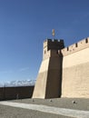 The great wall jiayuguan city