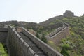 the great wall at jinshanling (china) Royalty Free Stock Photo