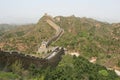 the great wall at jinshanling (china) Royalty Free Stock Photo