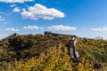 The great wall, Mutianyu Part Royalty Free Stock Photo