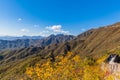 The great wall, Mutianyu Part Royalty Free Stock Photo