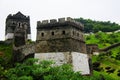 The Great Wall in Splendid Chinese culture theme park Royalty Free Stock Photo