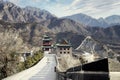 Great Wall and watchtower in Beijing Royalty Free Stock Photo
