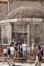 Great Well of Onofria, fountain near the Pilska Gate, Dubrovnik, Croatia