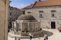 Great Well of Onofria, fountain near the Pilska Gate, Dubrovnik, Croatia