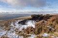 Climbing Great Whernside from Kettlewell in the Yorkshire Dales Royalty Free Stock Photo