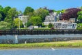 Great White Egret New Padnaram Bridge Harbor Village Dartmouth M Royalty Free Stock Photo