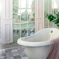 Great white matte freestanding bathtub