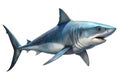 Great White Shark Predatory Marine Animal Ocean Apex