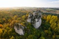 The Great Window, also known as the Large Window, is a group of limestone rocks located in Piaseczno in the Kroczyce commune, in