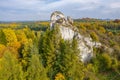 The Great Window, also known as the Large Window, is a group of limestone rocks located in Piaseczno in the Kroczyce commune, in