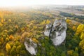 The Great Window, also known as the Large Window, is a group of limestone rocks located in Piaseczno in the Kroczyce commune, in