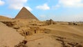 Greate Pyramid, Khafre funerary complex. Egypt