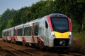 Great Anglia Flirt Train in Norfolk Countryside