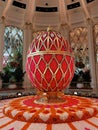 Greater Bay Macao China Macau Wynn Palace Hotel Resort Easter Egg Faberge Flower Colorful Flower Decoration Sculpture