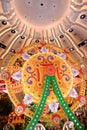 Greater Bay Macao China Macau Wynn Palace Hotel Resort Flower Colorful Flower Decoration Sculpture Merry-go-round Ferris Wheel