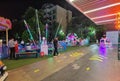 Greater Bay Zhuhai Joy Manor Shopping Mall Plaza Outdoor Open Space Night Activities Kids Children Playground Fuhuali Lanpu Road