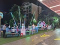 Greater Bay Zhuhai Joy Manor Shopping Mall Plaza Outdoor Open Space Night Activities Kids Children Playground Fuhuali Lanpu Road