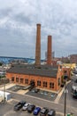 Greater Cleveland Aquarium, Occupying the historic FirstEnergy Powerhouse building located on the west bank of the Cuyahoga River Royalty Free Stock Photo