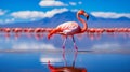 Greater flamingo (Phoenicopterus ruber)