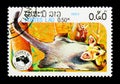 Greater Glider (Schoinobates volans), International Stamp Exhibi Royalty Free Stock Photo