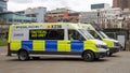 Greater Manchester Police Riot Vans