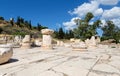 Greater Propylaia, ancient Eleusis, Attica, Greece Royalty Free Stock Photo