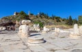 Greater Propylaia, ancient Eleusis, Attica, Greece Royalty Free Stock Photo