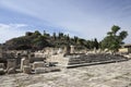 Greater Propylaia, ancient Eleusis Royalty Free Stock Photo