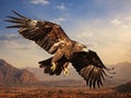 The Greater Spotted Eagle Royalty Free Stock Photo