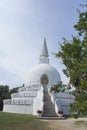 Buddhist stupa in Zalaszanto, Hungary Royalty Free Stock Photo