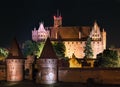 The greatest in Europe Gothic Castle. Royalty Free Stock Photo