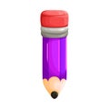 Nice, pleasant and curious little pencil for children