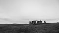 The greatness of Stonehenge ancient prehistoric stone monument in English Wiltshire. Stunning natural rock foundation