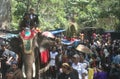 Grebeg syawal ritual Royalty Free Stock Photo