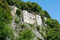 Greccio, Italy. hermitage shrine erected by St. Francis of Assisi Royalty Free Stock Photo